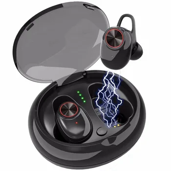 YTOM YT8 Bluetooth 5.0 Wireless Headphones play 6 hours Ture TWS Bluetooth Headset Earphone Port Cordless Best earbuds for sport