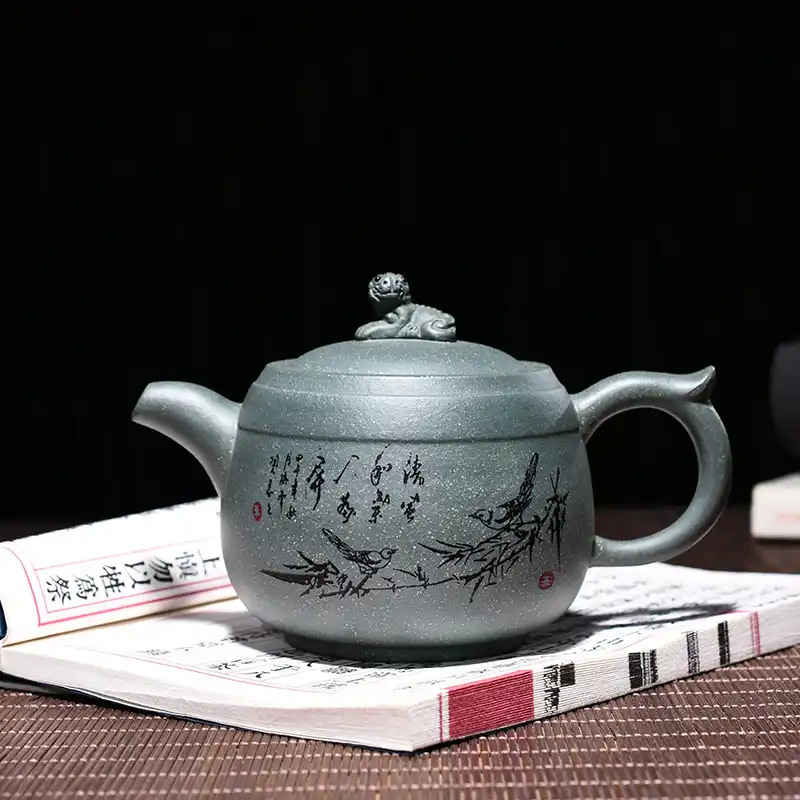 Handmade Yixing Zisha Clay Teapot F1287 330ml