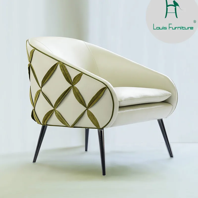 Диваны для гостиной Louis Fashion светильник легкое роскошное цветочное кресло из