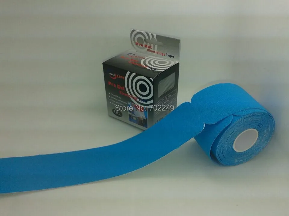 

OEM waterproof 5cm x 25cm cotton shoulder precut muscle kinesiology tape