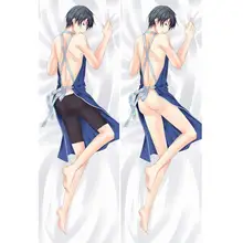 Япония крутая наволочка с аниме бесплатный плавательный клуб Iwatobi Haruka Throw Otaku Dakimakura Подарочное постельное белье Длинная Подушка для объятий чехол 150x50 см