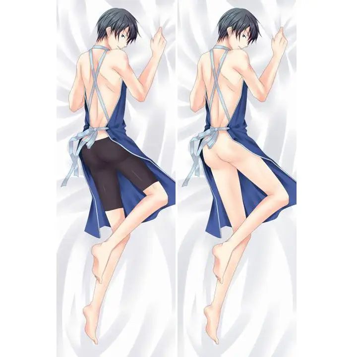 Японская крутая наволочка с аниме бесплатно Iwatobi Swim Club Haruka Throw Otaku Dakimakura