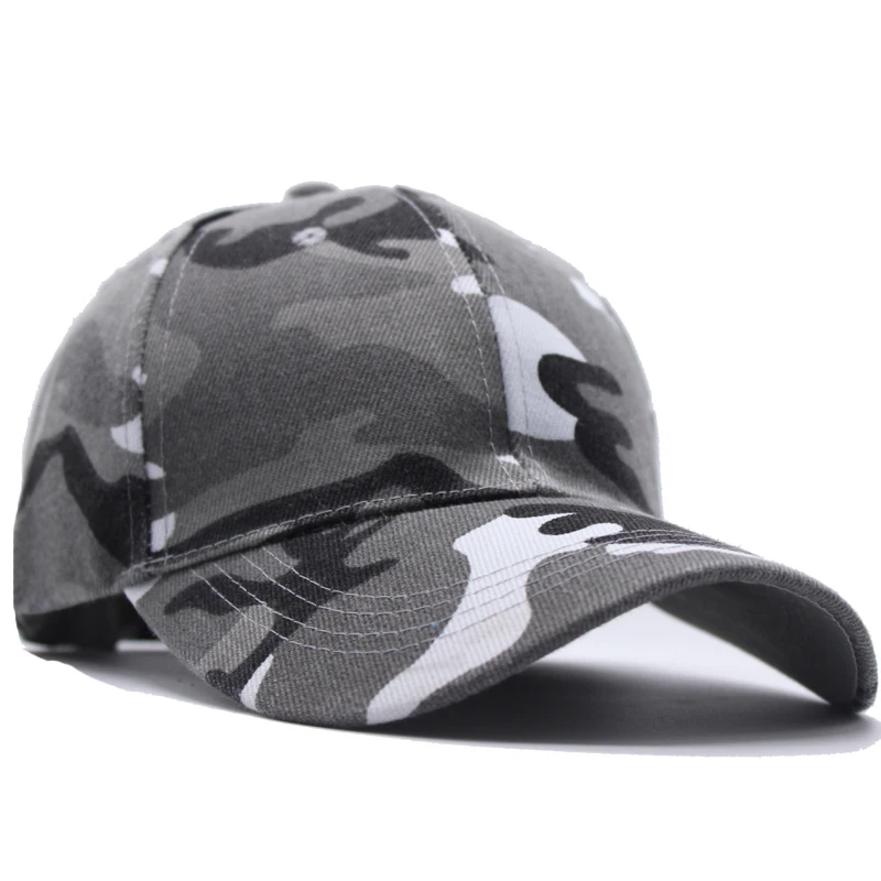 Hats Male Ma'am Camouflage Outdoors Sunshade Sunscreen Cap Softair Askeri Malzeme Multicam Militaire Tactico Uniforme Militar - Цвет: Gray