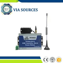 RTU5023 температура, влажность, состояние питания переменного тока, солнечная энергия DC контроль напряжения GSM SMS контроллер сигнализации(с кабелем 5 м