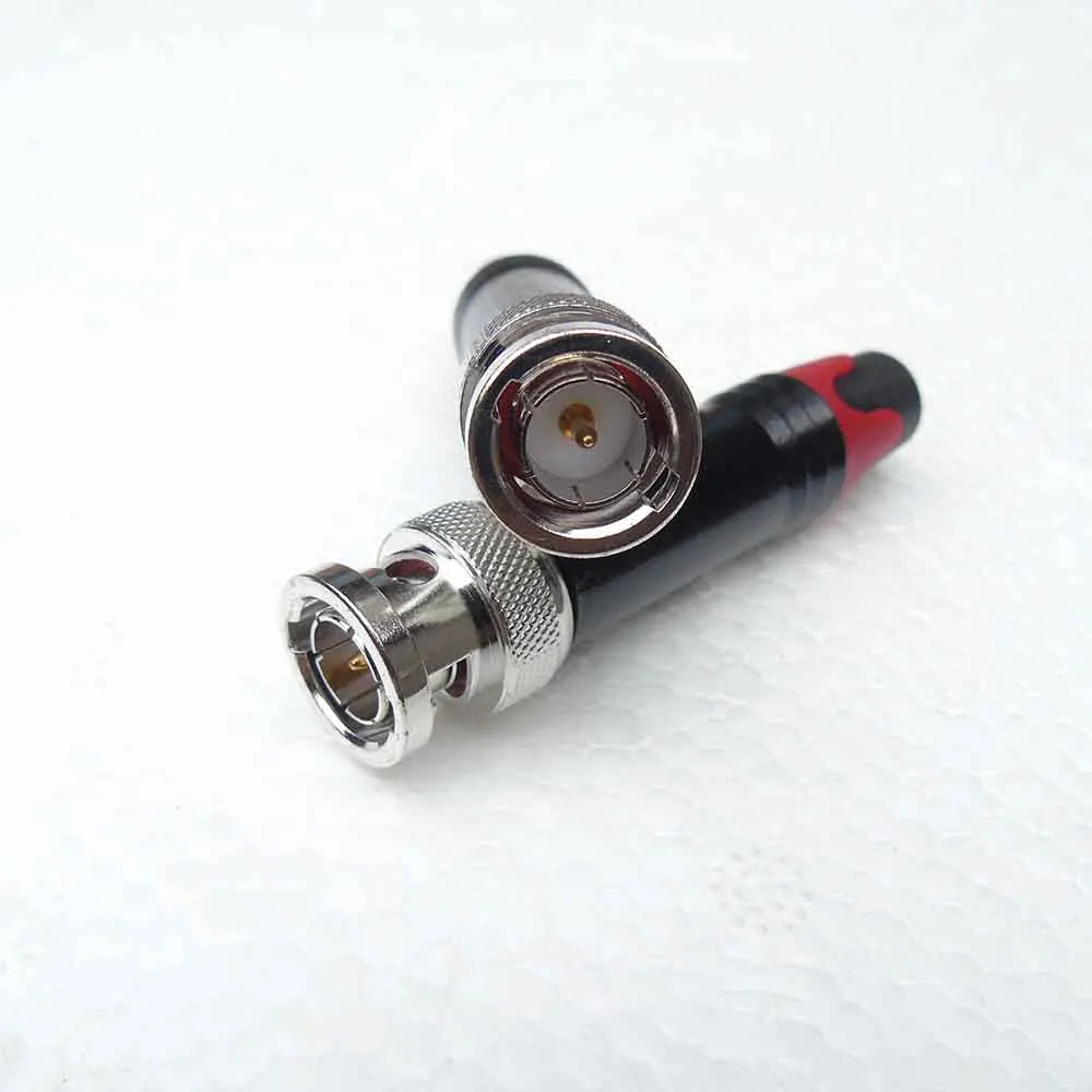 New 20pcs Twist Spring CCTV BNC Male Coaxial RG59 Connector Plug for CCTV Camera