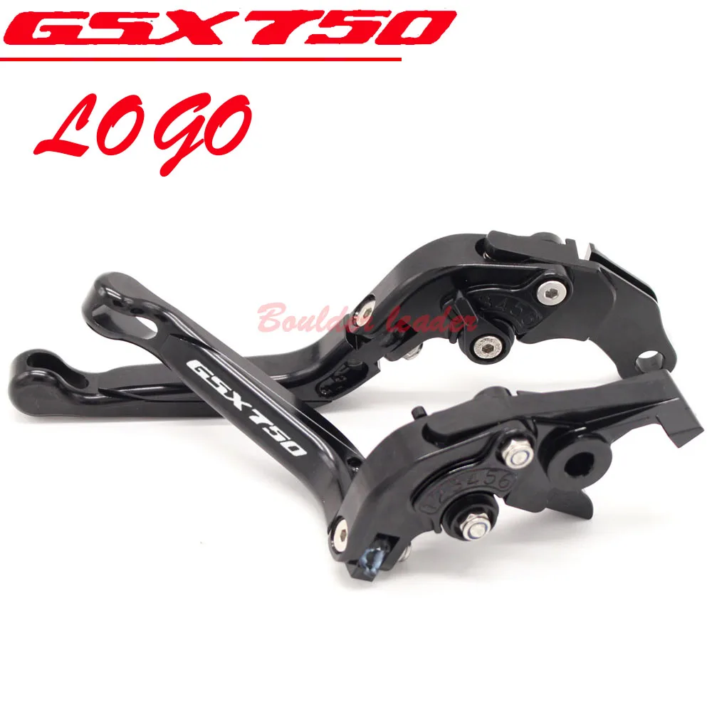 CNC регулируемые мотоциклетные тормозные рычаги сцепления для SUZUKI GSX 750 GSX750 GSX 750 1997-2000 1998 1999