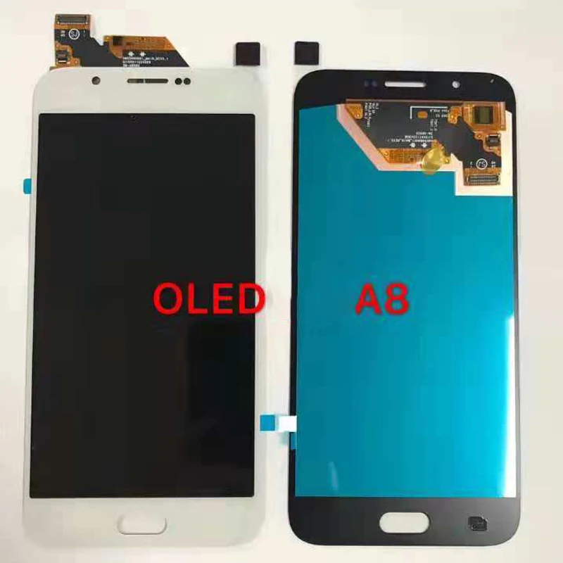 

AMOLED For Samsung Galaxy A8 A800 A8000 A800F Phone LCD Display Touch Digitizer Screen Assembly 100% Tested Replacement