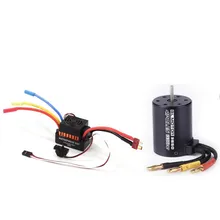 Водонепроницаемый BL3650 3900KV бесщеточный мотор w+ 60A комбинированная система электронного зажигания Набор для 1/10 RC автомобиля