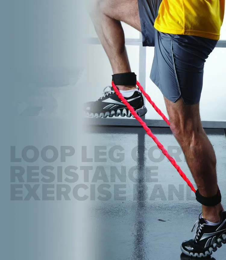 СКАЧОК скорость шаговый тренер ноги Эспандеры прогулки покрыты Эспандеры для ног тренажер для ног