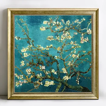 

5D Diy diamond painting cross stitch Van Gogh Almond blossom diamond embroidery round rhinestone resin diamond picture mosaic