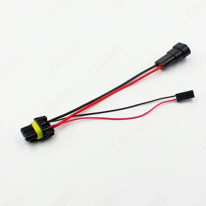 KELIMI 9005 9006 адаптеры провода жгута Разъем для HID биксеноновые фары H/L модернизации H1 D2s HID лампы