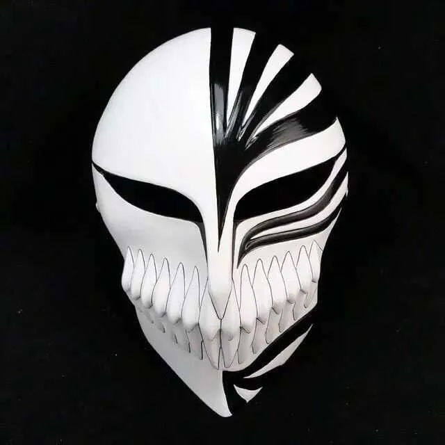 Новый качественный черный красный цвет ПВХ Azrael Ичиго Куросаки из Блич маски