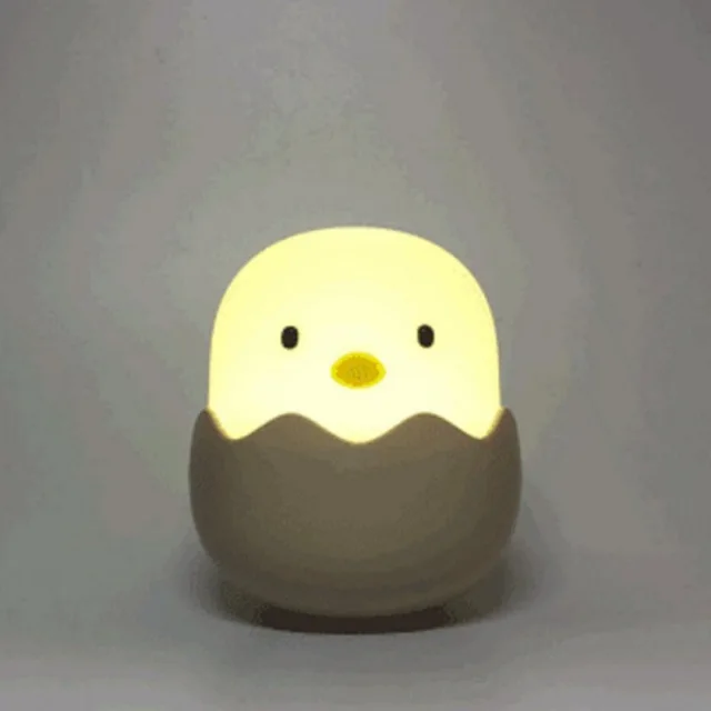 2019 NEW Creative Eggshell Chicken Emotion Lamp Baby Feeding Lamp