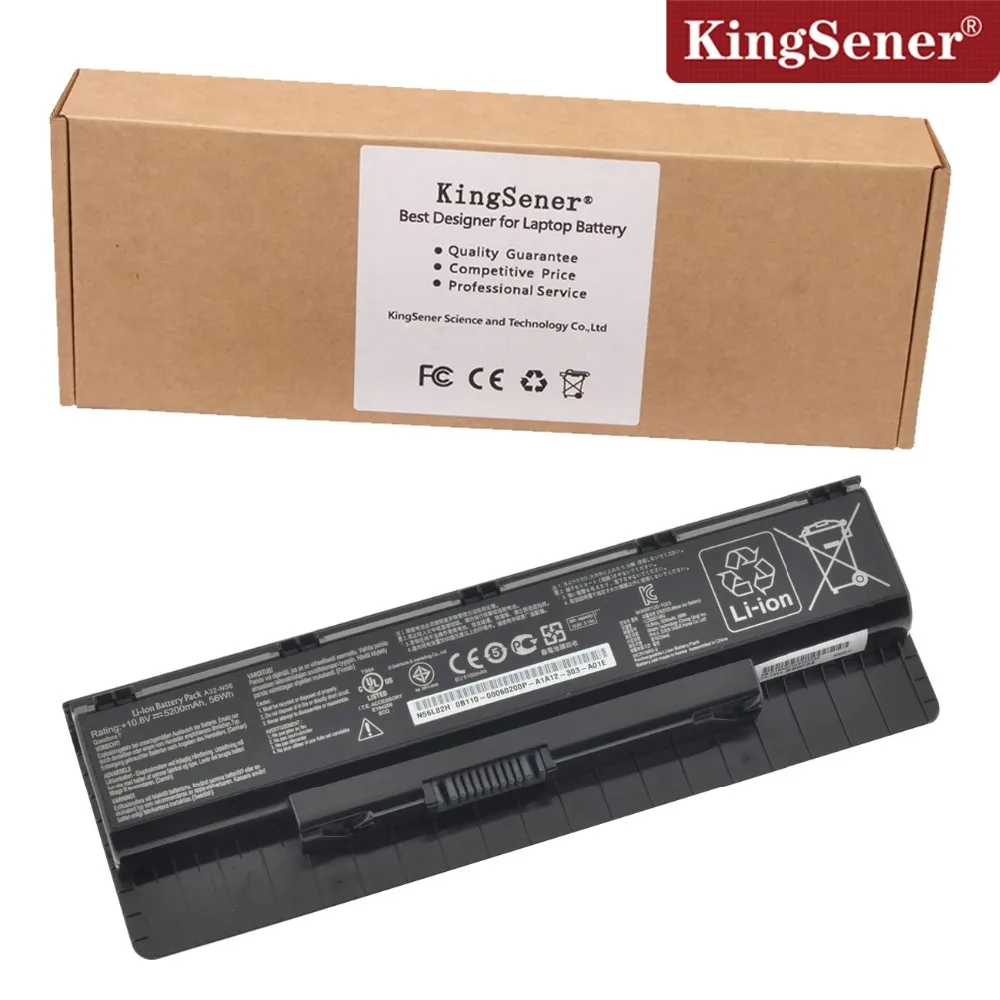 Original Quality New Laptop Battery for ASUS N46 N46V N46VJ N46VM N46VZ N56 N56V N56VJ N56VM N76 N76VZ A31-N56 A32-N56 A33-N56