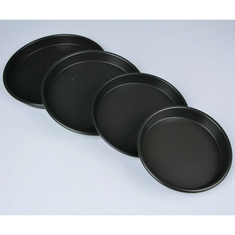 

6/7/8/9/10/12/13/15 Inch Shallow/Middle/Deep Non-stick pizza tray/Pan, Pizza Mold, Pizza Stone, shape Pizza, baking Accessories