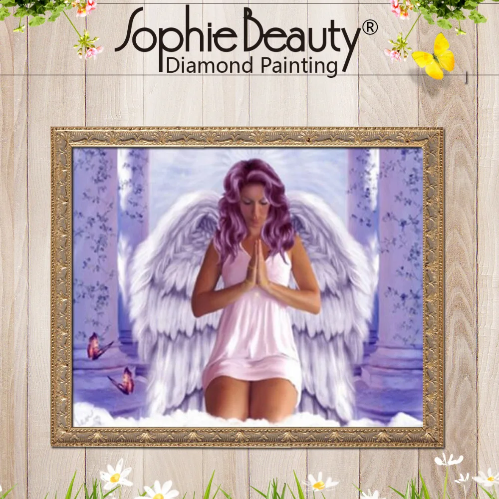 Sophie Beauty Алмазная картина вышитая крестом ручная работа мозаика вышивка бисером