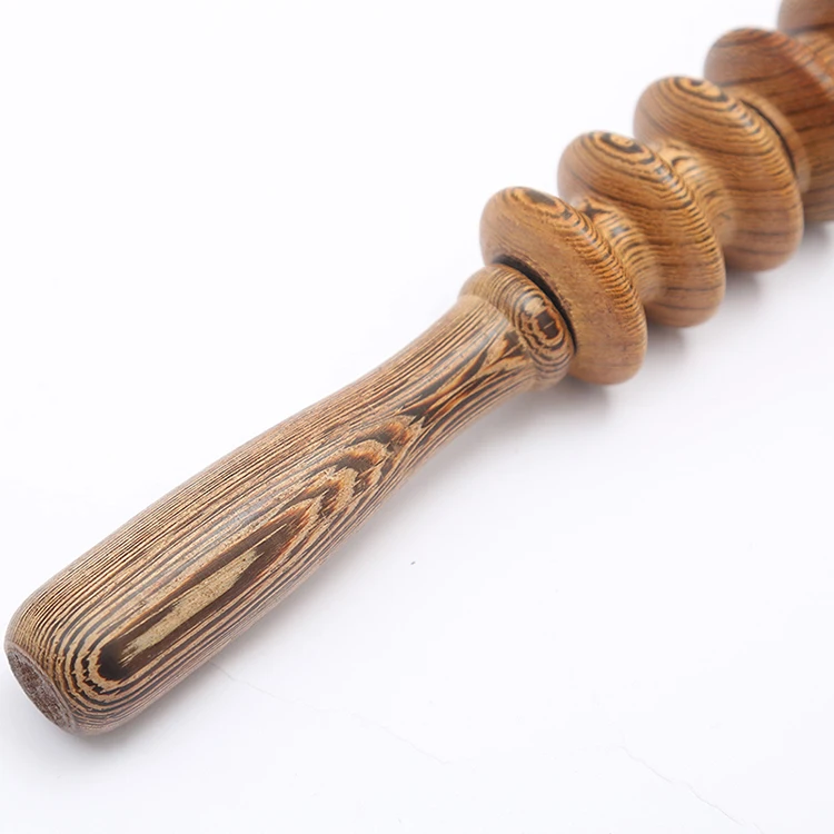 Высокое качество деревянный Бытовой Уход за здоровьем физиотерапия инструмент массажер для тела общий многофункциональный массаж yili