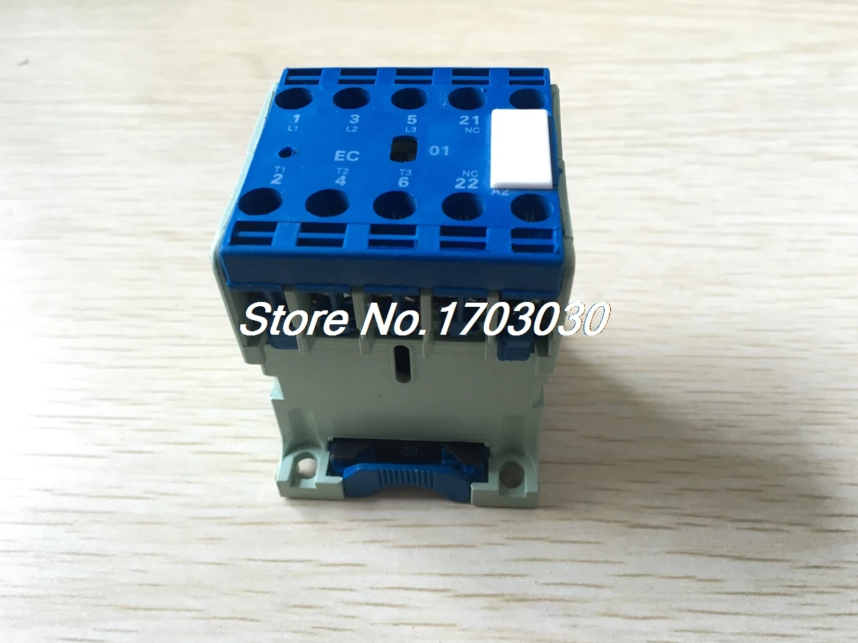 

660V 3 Phase 3P 1NC AC Contactor DIN Rail Mount 24V Coil CJX2-EC