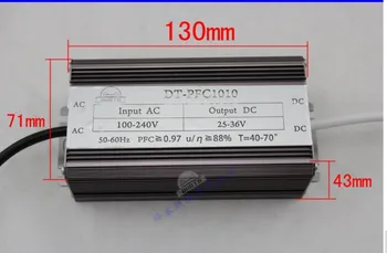 

New arrival!! good quality! lowest price! 10 Series 10 parallel 3000ma free shipping 100W AC100-265V DC20-39V high power driver