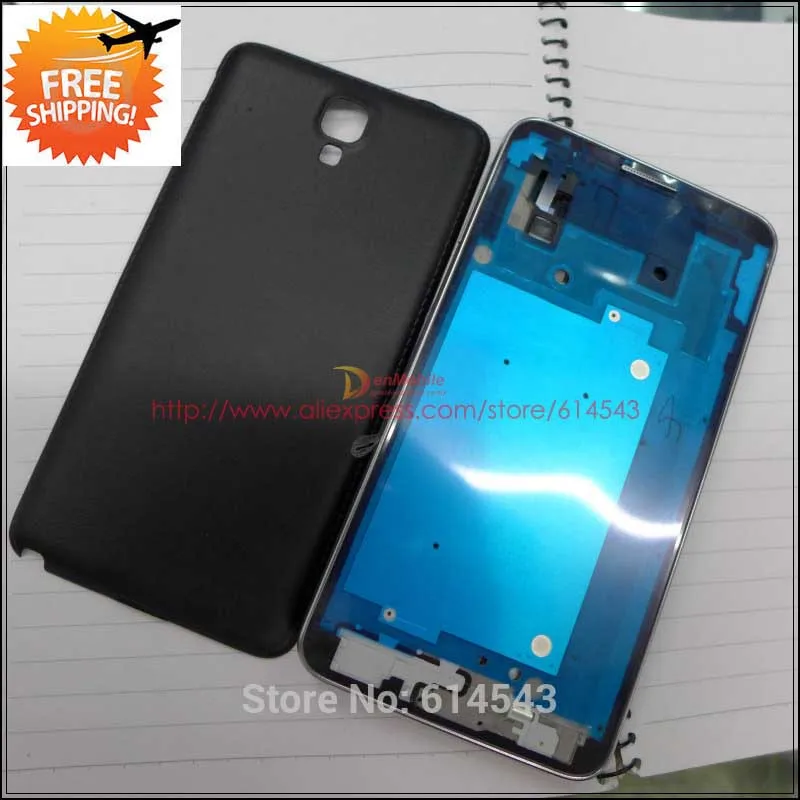 

Back Cover Battery Rear Door Housing Case+Middle Frame Chassis Bezel+Front frame For Samsung Note 3 Lite Neo 3G N750 LTE+ N7505