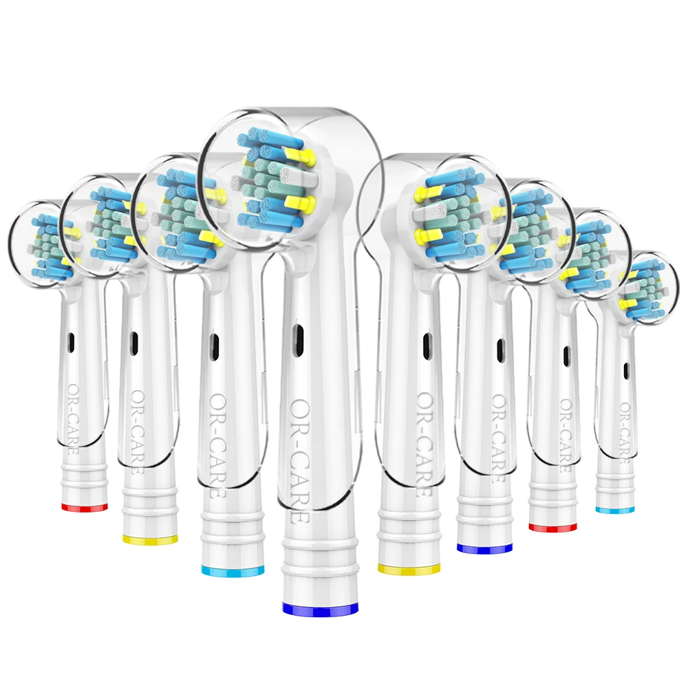 

8 PCS Toothbrush Heads for Oral b Floss Toothbrush Heads with Toothbrush Head Cover Fits Oral-B Electric Toothbrush