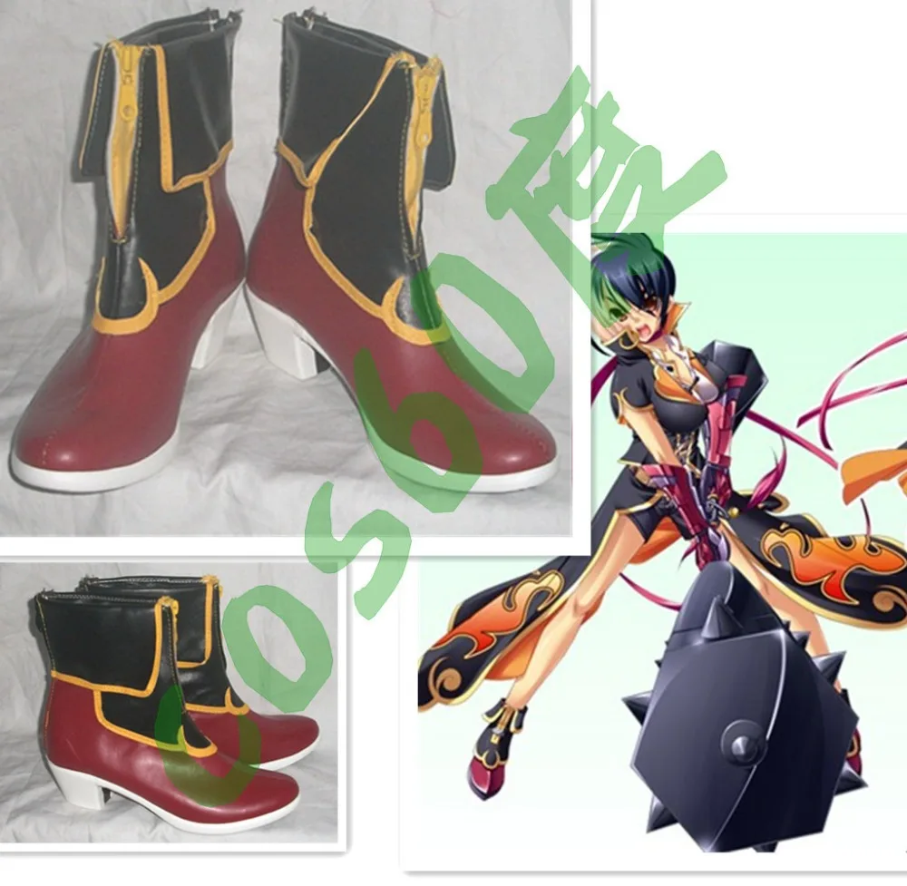 Koihime Musou Halloween Cosplay Boots Shoes S008 | Тематическая одежда и униформа