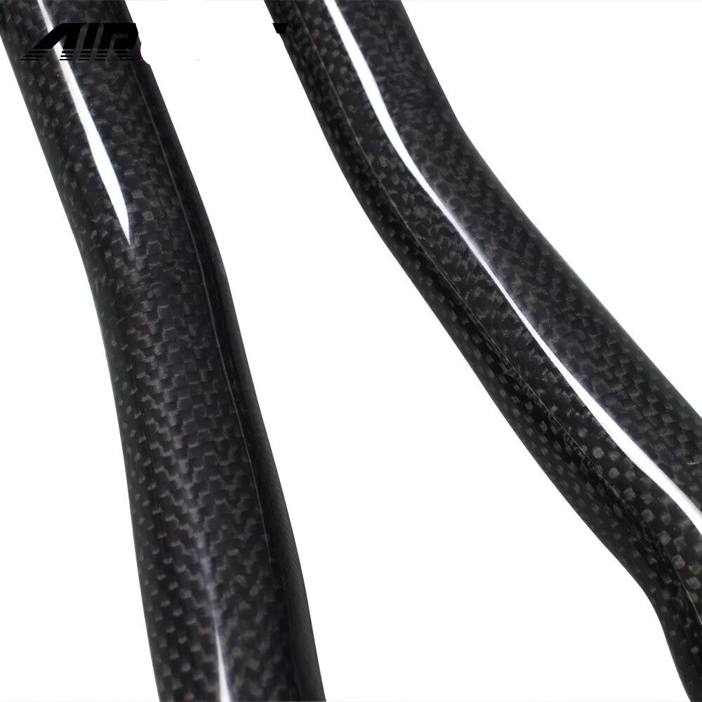 NO LOGO Full Carbon Fiber TT Bar Triathlon Road Bike Aero Bars Extender Rest Handlebar 3K 31.8mm for Triathlon and Time Trial Bikes (8)