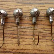 30 штук джиг голова рыболовный крючок Мягкие приманки 4 г