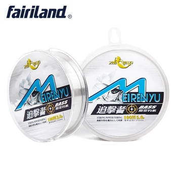 

100m Fluorocarbon fishing line fluorocarbon leader fishing tackle japan fish line fast cutting water saltwater fishing gear