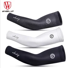 Ледяная ткань дышащая УФ-защита рукава для бега фитнес Баскетбол налокотник Спорт Велоспорт уличные нарукавники/20шт