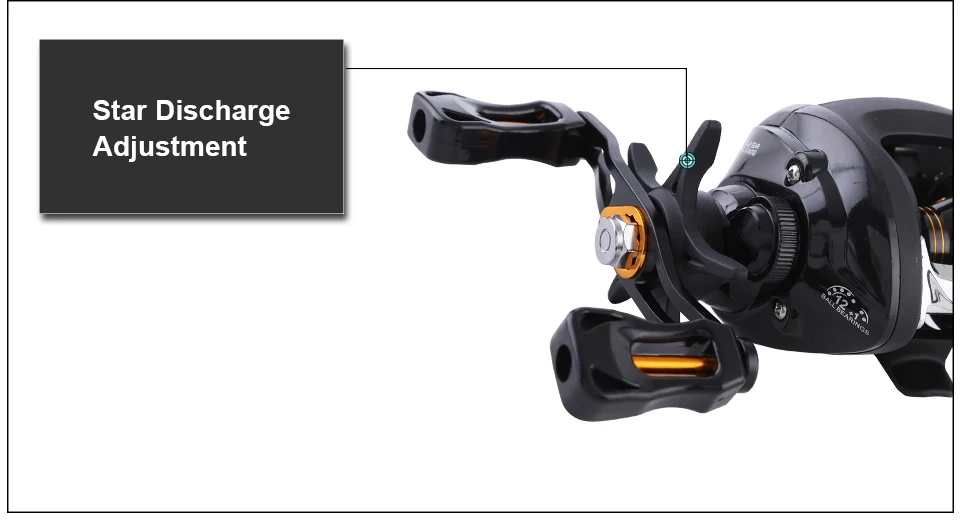 GLUREE Super Light Carbon Body Baitcasting Fishing Reel 12+1BB 6.31 Left  Right Hand Lure Fishing Reel FreshSalt Water Tools (15)