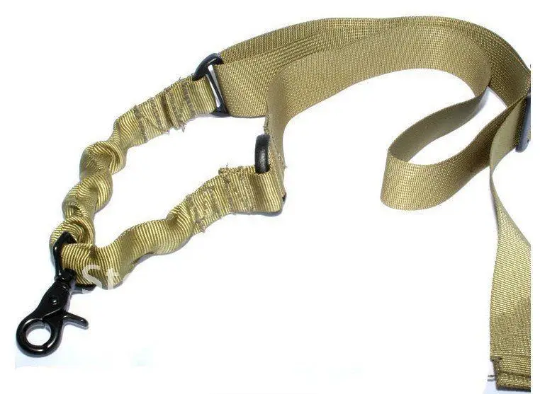 

Free Shipping Single-Point Sling / Hunting Sling Shooting Rifle Carry Belt ( mix colours) Green ,Black ,Sand