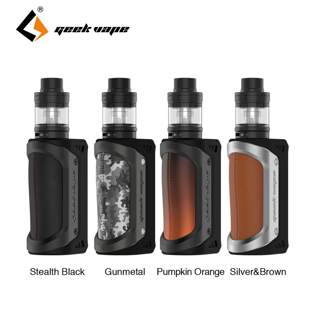 

100% Original GeekVape Aegis 100W TC Kit w/ Shield Tank 4.5ml No 26650/18650 Battery 0.015s Instantaneous Firing E-cig Vape Kit
