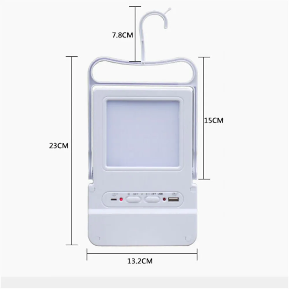 Портативный солнечной зарядки аварийное 5 Вт светодиодный Открытый Отдых лампы дом Солнечный свет USB Перезаряжаемые