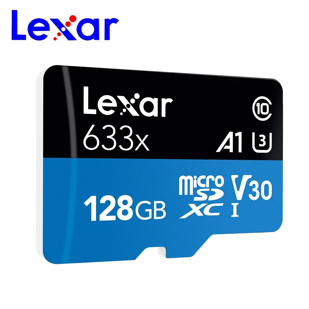 Lexar 95 МБ/с./с 32 ГБ micro sd карта 16 Гб 64 Гб 128 ГБ 256 ГБ 512 ГБ SDXC/SDHC флэш-карта памяти micro sd для Gopro/DJI/nintendo switch