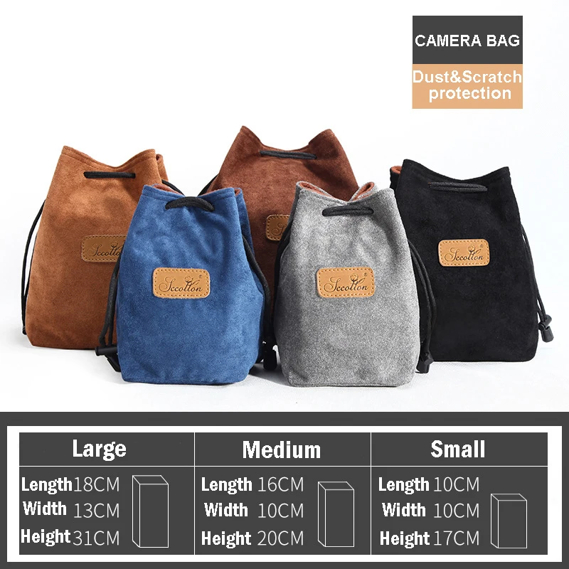 Multi-spec Camera Lens Pouch Bag Camera Storage Bag Cloth Drawstring DSLR Camera Cases Bag for Canon Nikon Sony Pentax FUJIFILM Multi-spec Camera Lens Pouch Bag Camera Storage Bag Cloth Drawstring DSLR Camera Cases Bag for Canon Nikon Sony Pentax FUJIFILM