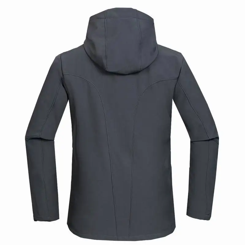 Человек Softshell Пеший Туризм куртка ветрозащитный Водонепроницаемый руно Открытый