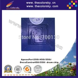 20 шт./лот переустановка узла барабана чип для Xerox ApeosPort 350 450 550 Я DocuCentre 450 550 Я CT350413 60 k bk (TY-XDC450IDZ)