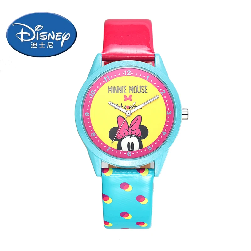 Disney cute child watch Fashion casual Minnie girl watch Quartz