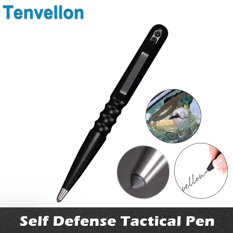 

Tenvellon Self Defense Supplies Tactical Pen Outdoor Personal Security Protection Multi functional Tactical Pen Self Defence EDC