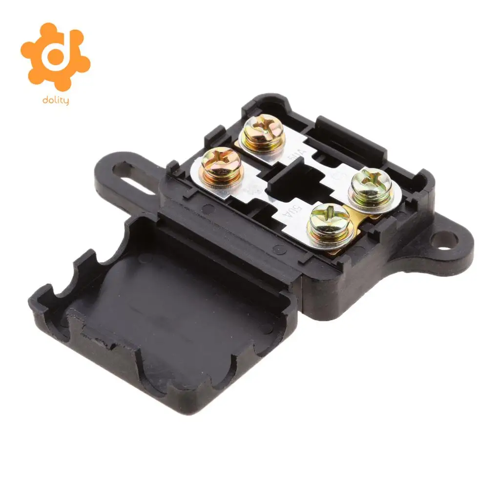 12V-24V Car Boat ANS/ANF/ANG Fuse Screw Down Block Holder Box Waterproof