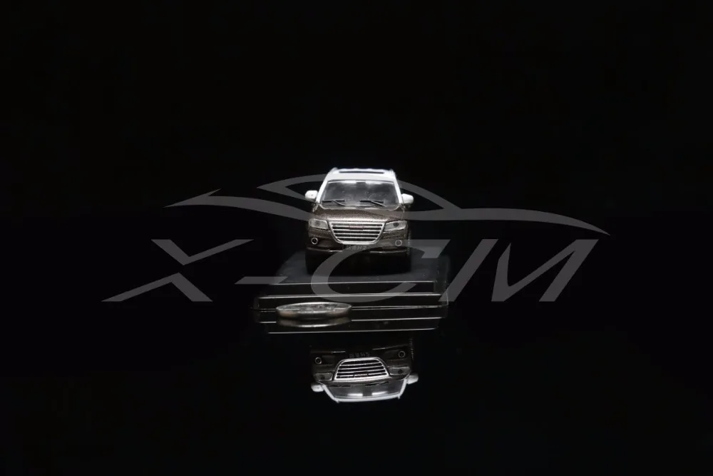 Модель литая автомобиля Great Wall Haval H2 1:64 (коричневая с Белой Крышей)|diecast car models|car