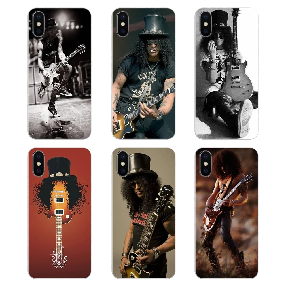 Pepe Le Pew Slash guitars Guns n Roses For Xiaomi Redmi 4X S2 3S Note 3 4 5 6 6A Por Pocophone F1 Mi Silicone Phone Skin Cover |