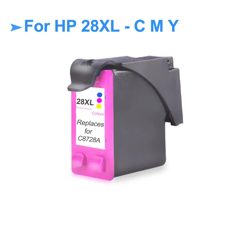 Чернильный картридж для HP 27 XL 28 сменный Deskjet 3320 3325 3420 3535 Officejet 3550 4110 4215 4355hp