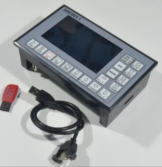 

New DDCSV1.1 numerical control system U disk read G code engraving machine controller movement 4 axis system