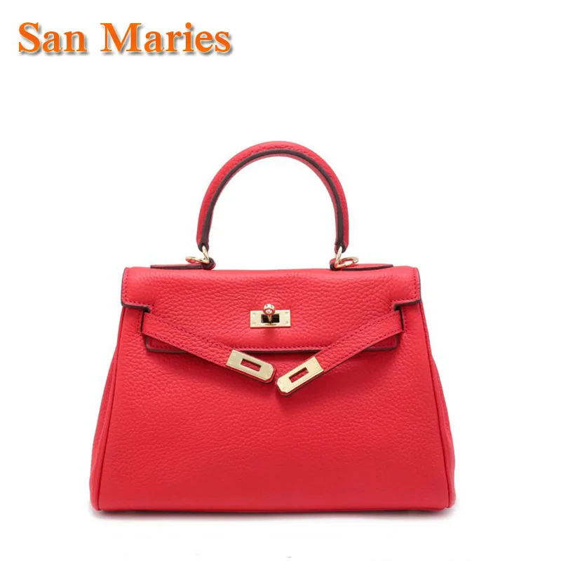 

San Maries Lock & Key Luxury Handbags Women Crossbody Bags For Designer Shoulder Female Messenger Famous Brand