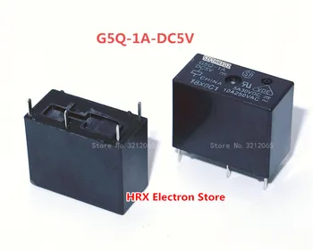 

10PCS/LOT Relay G5Q-1A-DC5V G5Q-1A-DC12V G5Q-1A-DC24V 5A 4PIN New Original