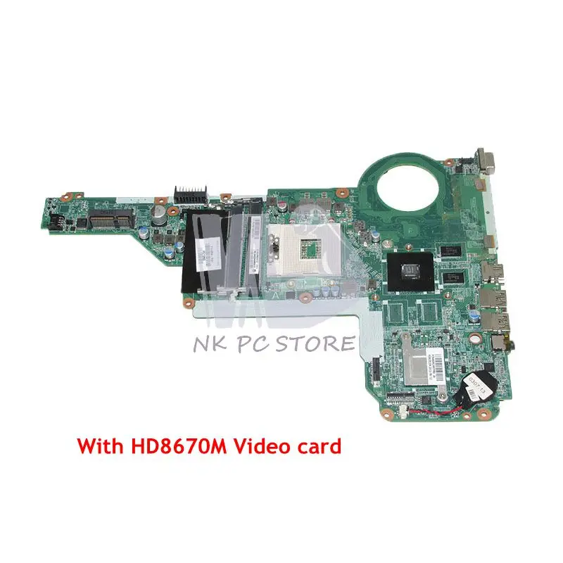 NOKOTION 713258-001 713258-501 DA0R62MB6E0 для hp павильон 14-E 15-E Материнская плата ноутбука HM76 DDR3 HD8670M видеокарта 1 Гб