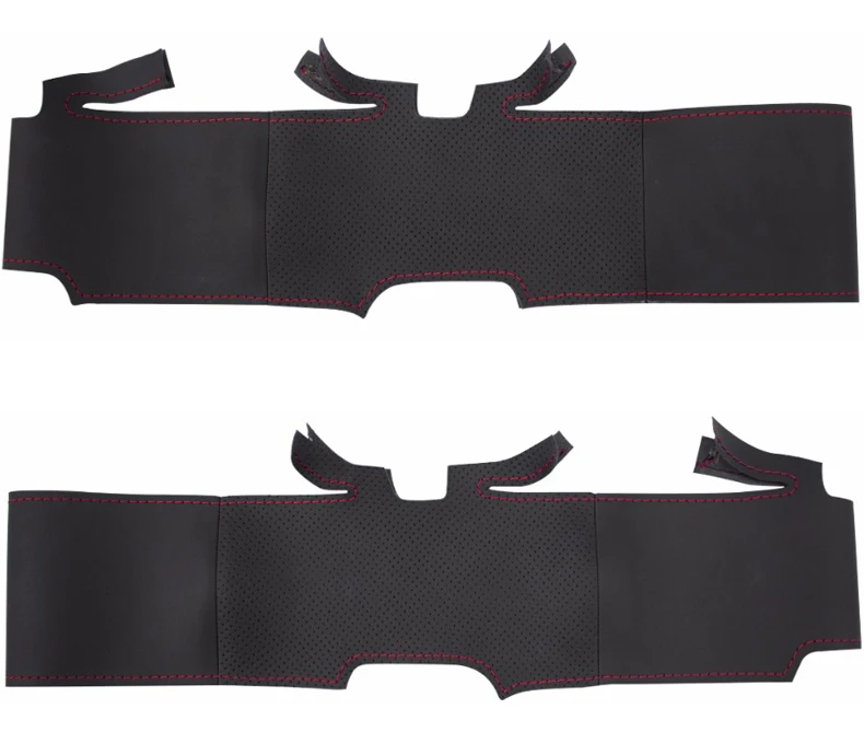 Opel Astra 2004 2005 Opel Corsa 2009 Opel Zaflra 2004-2006 Black Artificial Leather Auto Steering Wheel Cover