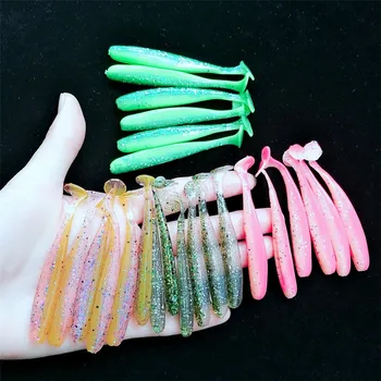 

Noeby 24pcs 2g 7cm wholesale Fishing lures sea soft lure silicone bait worm fish jig wobblers for carp fishing